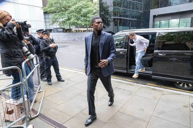 September 17, 2025, London, England, United Kingdom: Former Arsenal footballer THOMAS PARTEY Thomas Southwark Crown Court in London, where he has been charged with five counts of rape against two women, as well as a charge of sexual assault against a third woman. London United Kingdom - ZUMAs262 0834139853st Copyright: xTayfunxSalcix