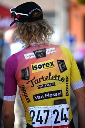 Kampioenschap van Vlaanderen 2025 Cycling Race KOOLSKAMP, BELGIUM - SEPTEMBER 19 : Sterck Joppe (BEL) of Tarteletto - Isorex during the 109th edition of Kampioenschap van Vlaanderen an UCI Class 1.1 one day cycling road race for Men Elite of 180 km with start in Koolskamp and finish in Koolskamp on September 19, 2025 in Koolskamp, Belgium, 19 09 2025 Koolskamp Belgium  Copyright: xNicoxVereeckenx