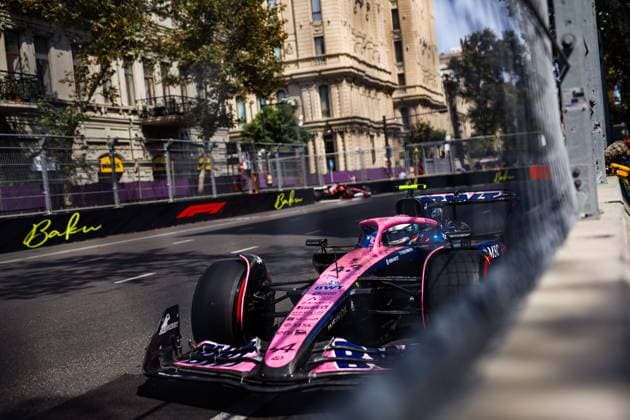 F1 - AZERBAIJAN GRAND PRIX 2025 43 COLAPINTO Franco (arg), Alpine F1 Team A525, action during the 2025 Formula 1 Qatar Airways Azerbaijan Grand Prix, 17th round of the 2025 FIA Formula One World Championship, WM, Weltmeisterschaft from September 19 to 21, 2025 on the Baku City Circuit, in Baku, Azerbaijan - BakuAzerbaijan  Copyright: xFLORENTxGOODENx