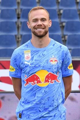 Fußball Admiral Bundesliga Offizieller Fototermin FC Red Bull Salzburg am 17.09.2024 in der Red Bull Arena in Kleßheim Alexander Schlager ( Salzburg )