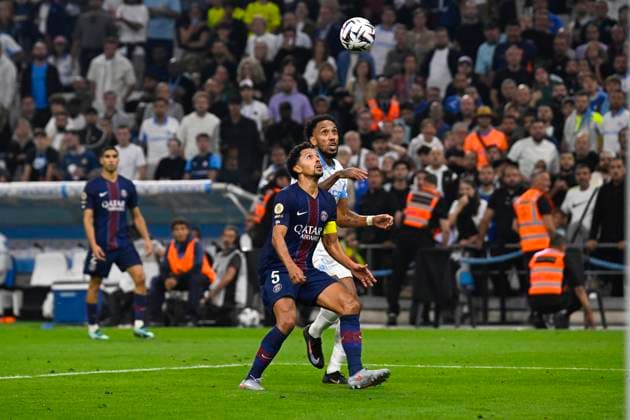 FOOTBALL : Olympique de Marseille VS Paris Saint Germain - Ligue 1 McDonald s - 22 09 2025 Ligue 1 Mcdonald s match between Olympique de Marseille and Paris Saint Germain on September 22, 2025 at the Orange Velodrome Stadium in Marseille. MarseilleFrance  Copyright: xWilliamxCannarellax
