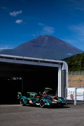 FIA WEC - 6 HOURS OF FUJI 2025 009 RIBERAS Alex (spa), SORENSEN Marco (dnk), Aston Martin THOR Team, Aston Martin Valkyrie 009, Hypercar, action in scrutineering, verifications techniques, during the 6 Hours of Fuji 2025, 7th round of the 2025 FIA World Endurance Championship, from September 26 to 28, 2025 on the Fuji Speedway in Oyama, Shizuoka, Japan - OyamaJapan  Copyright: xJavierxJimenezx