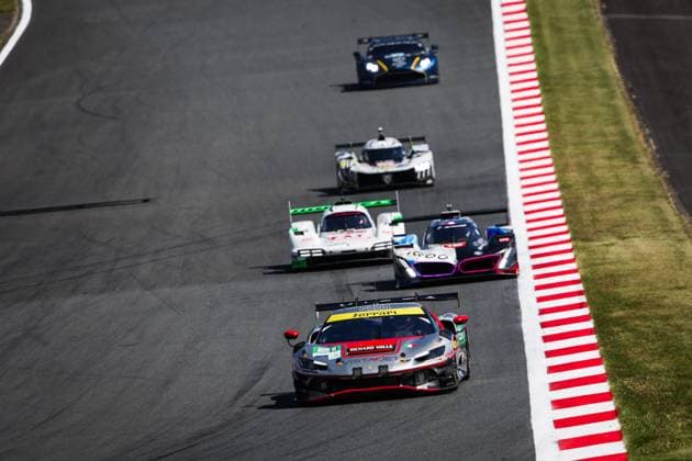 FIA WEC - 6 HOURS OF FUJI 2025 21 HERIAU Francois (fra), MANN Simon (usa), ROVERA Alessio (ita), Vista AF Corse, Ferrari 296 GT3 21, LM GT3, action during the 6 Hours of Fuji 2025, 7th round of the 2025 FIA World Endurance Championship, from September 26 to 28, 2025 on the Fuji Speedway in Oyama, Shizuoka, Japan - OyamaJapan  Copyright: xANTONINxVINCENTx