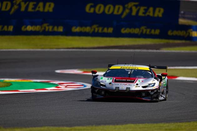 FIA WEC - 6 HOURS OF FUJI 2025 21 HERIAU Francois (fra), MANN Simon (usa), ROVERA Alessio (ita), Vista AF Corse, Ferrari 296 GT3 21, LM GT3, action during the 6 Hours of Fuji 2025, 7th round of the 2025 FIA World Endurance Championship, from September 26 to 28, 2025 on the Fuji Speedway in Oyama, Shizuoka, Japan - OyamaJapan  Copyright: xJavierxJimenezx