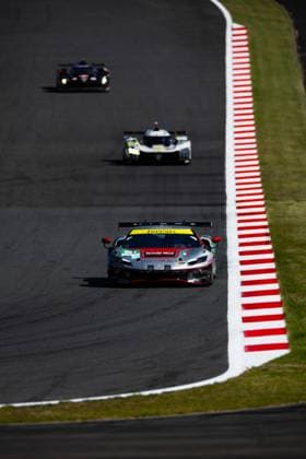 FIA WEC - 6 HOURS OF FUJI 2025 21 HERIAU Francois (fra), MANN Simon (usa), ROVERA Alessio (ita), Vista AF Corse, Ferrari 296 GT3 21, LM GT3, action during the 6 Hours of Fuji 2025, 7th round of the 2025 FIA World Endurance Championship, from September 26 to 28, 2025 on the Fuji Speedway in Oyama, Shizuoka, Japan - OyamaJapan  Copyright: xJavierxJimenezx