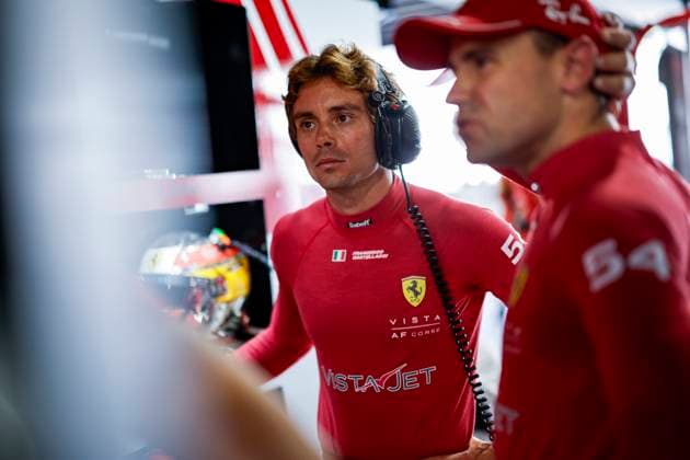 FIA WEC - 6 HOURS OF FUJI 2025 CASTELLACCI Francesco (ita), Vista AF Corse, Ferrari 296 GT3 54, LM GT3, portrait during the 6 Hours of Fuji 2025, 7th round of the 2025 FIA World Endurance Championship, from September 26 to 28, 2025 on the Fuji Speedway in Oyama, Shizuoka, Japan - OyamaJapan  Copyright: xJULIENxDELFOSSEx