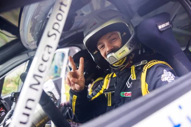 AUTO - RALLYE COEUR DE FRANCE 2025 RABILLOUD Melvin, MAHINC Enzo, Renault Clio Rally5, portrait during the Rallye Coeur de France 2025, 7th round of the Championnat de France des Rallyes 2025, from September 27 to 28, 2025 in VendÃ me, France - VendÃ meFrance  Copyright: xBastienxRouxx