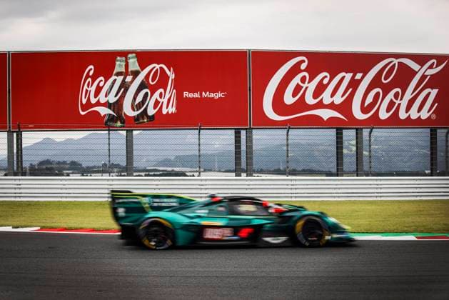 FIA WEC - 6 HOURS OF FUJI 2025 009 RIBERAS Alex (spa), SORENSEN Marco (dnk), Aston Martin THOR Team, Aston Martin Valkyrie 009, Hypercar, action during the 6 Hours of Fuji 2025, 7th round of the 2025 FIA World Endurance Championship, from September 26 to 28, 2025 on the Fuji Speedway in Oyama, Shizuoka, Japan - OyamaJapan  Copyright: xXavixBonillax