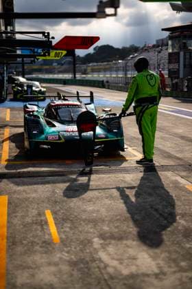 FIA WEC - 6 HOURS OF FUJI 2025 009 RIBERAS Alex (spa), SORENSEN Marco (dnk), Aston Martin THOR Team, Aston Martin Valkyrie 009, Hypercar, pitlane, during the 6 Hours of Fuji 2025, 7th round of the 2025 FIA World Endurance Championship, from September 26 to 28, 2025 on the Fuji Speedway in Oyama, Shizuoka, Japan - OyamaJapan  Copyright: xCharlyxLopezx