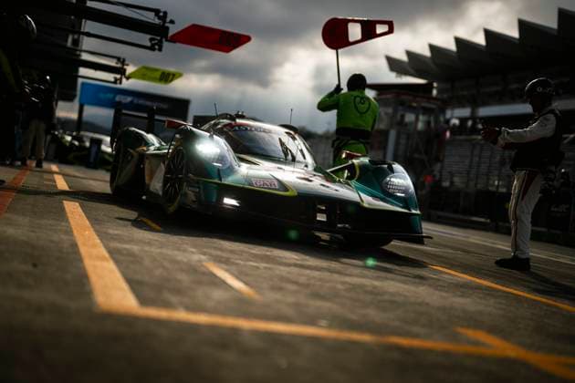 FIA WEC - 6 HOURS OF FUJI 2025 009 RIBERAS Alex (spa), SORENSEN Marco (dnk), Aston Martin THOR Team, Aston Martin Valkyrie 009, Hypercar, pitlane, during the 6 Hours of Fuji 2025, 7th round of the 2025 FIA World Endurance Championship, from September 26 to 28, 2025 on the Fuji Speedway in Oyama, Shizuoka, Japan - OyamaJapan  Copyright: xCharlyxLopezx