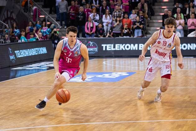 easyCredit Basketball Bundesliga, Telekom Baskets Bonn vs. Fit One Baskets Würzburg, 27.09.2025 - easyCredit Basketball Bundesliga, Telekom Baskets Bonn vs. Fit One Baskets Würzburg, 27.09.2025, Telekom Dome Bonn Copyright: xBEAUTIFULxSPORTS Derixx