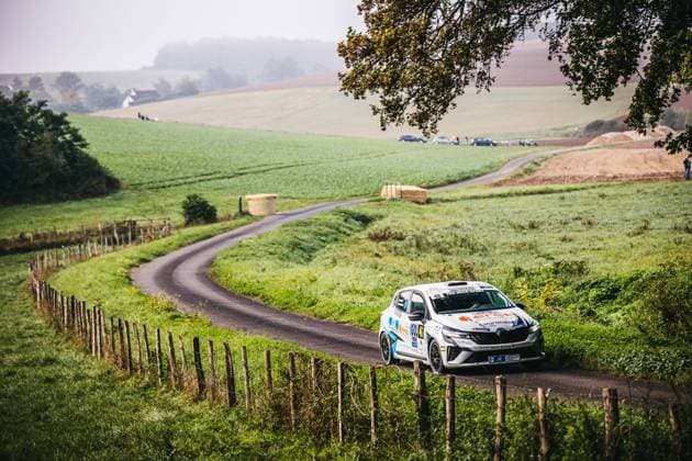 AUTO - RALLYE COEUR DE FRANCE 2025 46 RABILLOUD Melvin, MAHINC Enzo, Renault Clio Rally5, action during the Rallye Coeur de France 2025, 7th round of the Championnat de France des Rallyes 2025, from September 27 to 28, 2025 in VendÃ me, France - VendÃ meFrance  Copyright: xDamienxSaulnierx