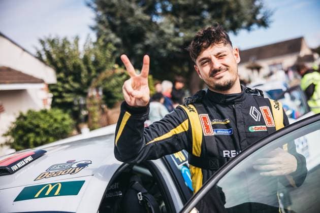 AUTO - RALLYE COEUR DE FRANCE 2025 RABILLOUD Melvin, MAHINC Enzo, Renault Clio Rally5, portrait during the Rallye Coeur de France 2025, 7th round of the Championnat de France des Rallyes 2025, from September 27 to 28, 2025 in VendÃ me, France - VendÃ meFrance  Copyright: xDamienxSaulnierx