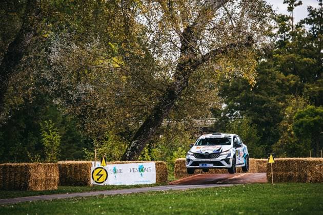 AUTO - RALLYE COEUR DE FRANCE 2025 46 RABILLOUD Melvin, MAHINC Enzo, Renault Clio Rally5, action during the Rallye Coeur de France 2025, 7th round of the Championnat de France des Rallyes 2025, from September 27 to 28, 2025 in VendÃ me, France - VendÃ meFrance  Copyright: xDamienxSaulnierx