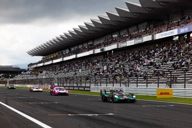 FIA WEC - 6 HOURS OF FUJI 2025 009 RIBERAS Alex (spa), SORENSEN Marco (dnk), Aston Martin THOR Team, Aston Martin Valkyrie 009, Hypercar, action during the 6 Hours of Fuji 2025, 7th round of the 2025 FIA World Endurance Championship, from September 26 to 28, 2025 on the Fuji Speedway in Oyama, Shizuoka, Japan - OyamaJapan  Copyright: xJavierxJimenezx