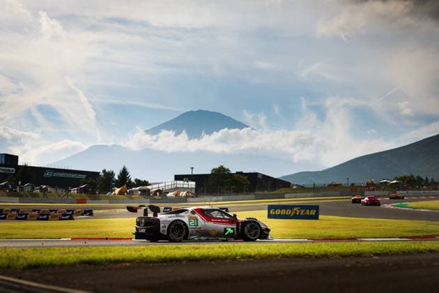 FIA WEC - 6 HOURS OF FUJI 2025 21 HERIAU Francois (fra), MANN Simon (usa), ROVERA Alessio (ita), Vista AF Corse, Ferrari 296 GT3 21, LM GT3, action during the 6 Hours of Fuji 2025, 7th round of the 2025 FIA World Endurance Championship, from September 26 to 28, 2025 on the Fuji Speedway in Oyama, Shizuoka, Japan - OyamaJapan  Copyright: xANTONINxVINCENTx