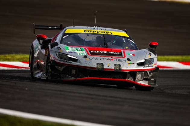 FIA WEC - 6 HOURS OF FUJI 2025 21 HERIAU Francois (fra), MANN Simon (usa), ROVERA Alessio (ita), Vista AF Corse, Ferrari 296 GT3 21, LM GT3, action during the 6 Hours of Fuji 2025, 7th round of the 2025 FIA World Endurance Championship, from September 26 to 28, 2025 on the Fuji Speedway in Oyama, Shizuoka, Japan - OyamaJapan  Copyright: xANTONINxVINCENTx