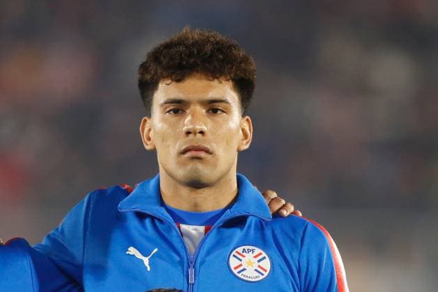 ASUNCION, PARAGUAY - SEPTEMBER 04: Diego Gomez of Paraguay looks on, headshot during the FIFA World Cup, WM, Weltmeisterschaft, Fussball 2026 Qualifier match between Paraguay and Ecuador at Estadio Defensores del Chaco on September 04, 2025 in Asuncion, Paraguay. Paraguay v Ecuador - FIFA World Cup 2026 Qualifier Copyright: xSFSIx