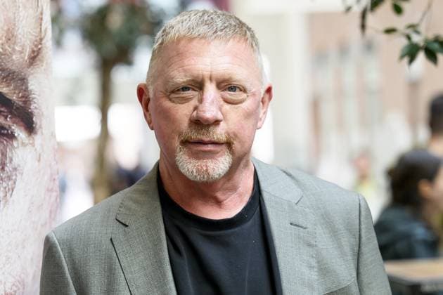 Amsterdam, The Netherlands, 2025-10-08 17:39:16 AMSTERDAM, 08-10-2025, De Hallen Boris Becker before the program Eva in connection with his book Binnen. PHOTO: NLBeeld Patrick van Emst Credit: NL Beeld Patrick van Emst  Copyright: xx x