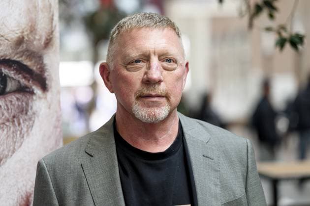 Amsterdam, The Netherlands, 2025-10-08 17:40:25 AMSTERDAM, 08-10-2025, De Hallen Boris Becker before the program Eva in connection with his book Binnen. PHOTO: NLBeeld Patrick van Emst Credit: NL Beeld Patrick van Emst  Copyright: xx x