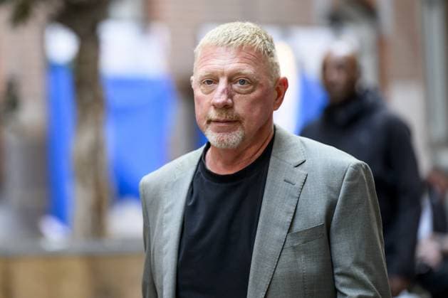 Amsterdam, The Netherlands, 2025-10-08 17:41:06 AMSTERDAM, 08-10-2025, De Hallen Boris Becker before the program Eva in connection with his book Binnen. PHOTO: NLBeeld Patrick van Emst Credit: NL Beeld Patrick van Emst  Copyright: xx x