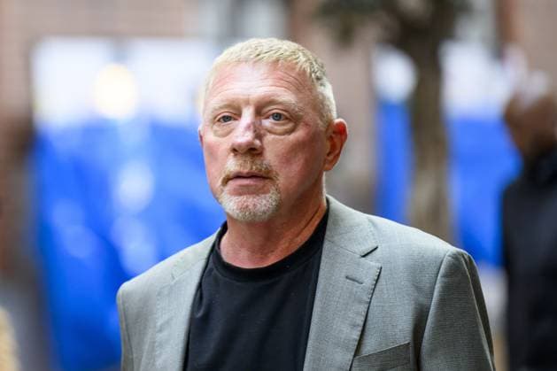 Amsterdam, The Netherlands, 2025-10-08 17:41:08 AMSTERDAM, 08-10-2025, De Hallen Boris Becker before the program Eva in connection with his book Binnen. PHOTO: NLBeeld Patrick van Emst Credit: NL Beeld Patrick van Emst  Copyright: xx x