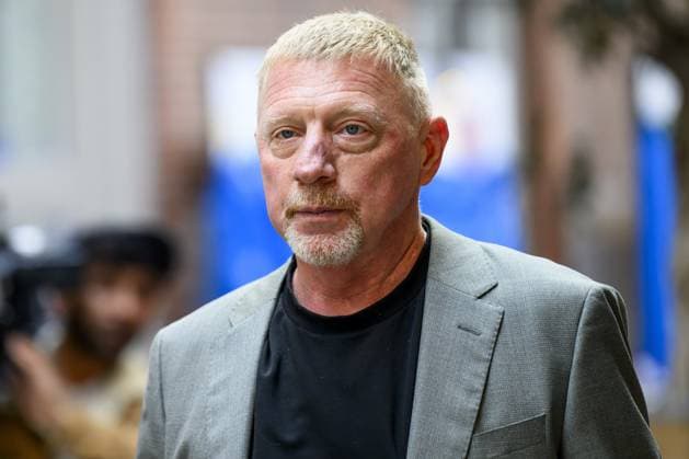 Amsterdam, The Netherlands, 2025-10-08 17:41:08 AMSTERDAM, 08-10-2025, De Hallen Boris Becker before the program Eva in connection with his book Binnen. PHOTO: NLBeeld Patrick van Emst Credit: NL Beeld Patrick van Emst  Copyright: xx x