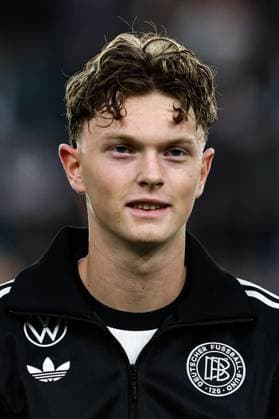 Paul Wanner (Deutschland,10) - EM-Qualifikation U 21 Gruppe F Länderspiel Deutschland vs. Griechenland in der ad hoc Arena im Ernst-Abbe-Sportfeld in Jena - Fußball,Mann,Männer,Deutschland,10.10.2025