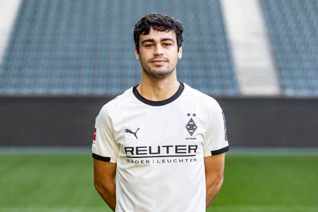 Borussia Mönchengladbach Portrait Giovanni Reyna am 02.10.2025 im Borussia-Park. Copyright: Borussia Mönchengladbach_Christian Verheyen --