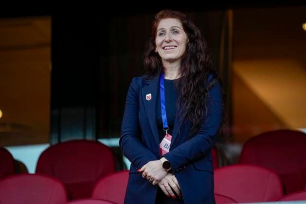 Football, private international match Norway New Zealand Oslo 20251014 Football President Lise Klaveness before the private international football match between Norway and New Zealand at Ullevaal Stadium Photo Fredrik Varfjell NTB Oslo Norway EDITORIAL USE ONLY RESTRICTED USE FOR BETTING COMPANIES  Copyright: xFredrikxVarfjellx xNTBx