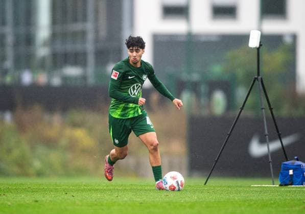 Fussball, Herren, Saison 2025 26, Testspiel, VfL Wolfsburg - Hertha BSC, Darwin Kaan Soylu (Wolfsburg), 08.10. 2025, Copyright: xSebastianxRäppold MatthiasxKochx