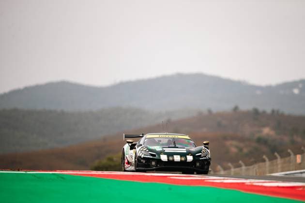 AUTO - ELMS - 4 HOURS OF PORTIMAO 2025 55 CAMERON Duncan (gbr), GRIFFIN Matt (irl), PEREL David (zaf), Spirit of Race, Ferrari 296 GT3, LMGT3, action during the 4 Hours of Portimao, 6th round of the 2025 European Le Mans Series on the Autodromo Internacional do Algarve from October 16 to 18, 2025 in Portimao, Portugal -  Copyright: xJoaoxFilipex
