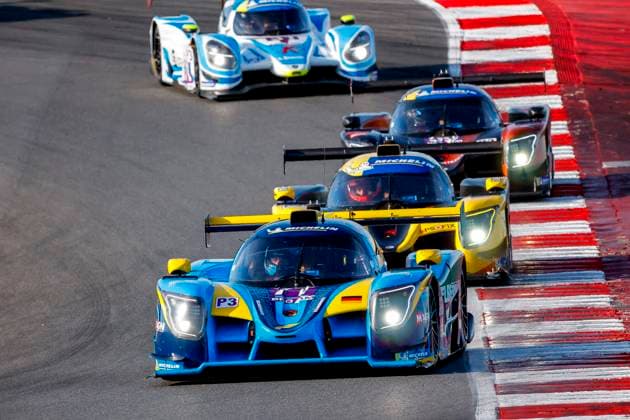 AUTO - MLC 2025 - PORTIMAO 71 AUST Stefan (ger), FERNANDEZ-LASER Felipe (ger), Rinaldi Racing, Ligier JS P325 - Toyota, LMP3 Pro Am, action during the 6th round of the 2025 Michelin Le Mans Cup on the Autodromo Internacional do Algarve from October 16 to 18, 2025 in Portimao, Portugal - PortimaoPortugal Copyright: xPauloxMariax