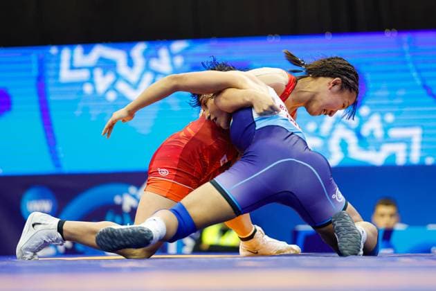2025 U23 Wrestling World Championships 59kg WW - Ruka Natami (JPN) df. Sarika Sarika (IND)