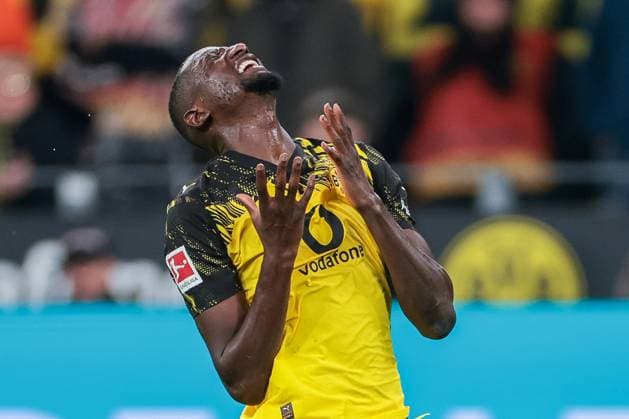 25.10.2025, 1. Bundesliga, 8. Spieltag, Borussia Dortmund - 1. FC Köln, Serhou Guirassy (Borussia Dortmund) ist sauer, Dortmund Signal Iduna Park NRW Deutschland xRHR-FOTO DEx Copyright: DennisxEwert RHR-FOTOx RHR-FOTO DE