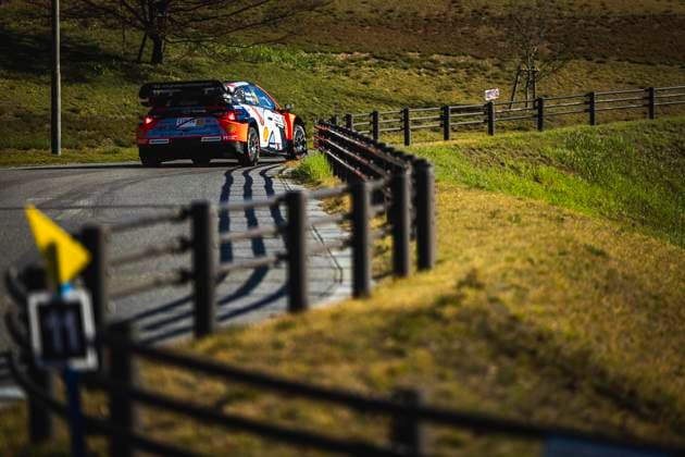 AUTO - WRC, Motorsport Rallye, WM - RALLY JAPAN 2025 01 Thierry NEUVILLE, Martijn WYDAEGHE, Hyundai I20 Rally1, action during the 2025 Rally Japan, 13th round of the 2025 WRC World Rally Car Championship, from November 6 to 9, 2025 at Toyota, Aichi, Japan - ToyotaJapan  Copyright: xNikosxKatikisx