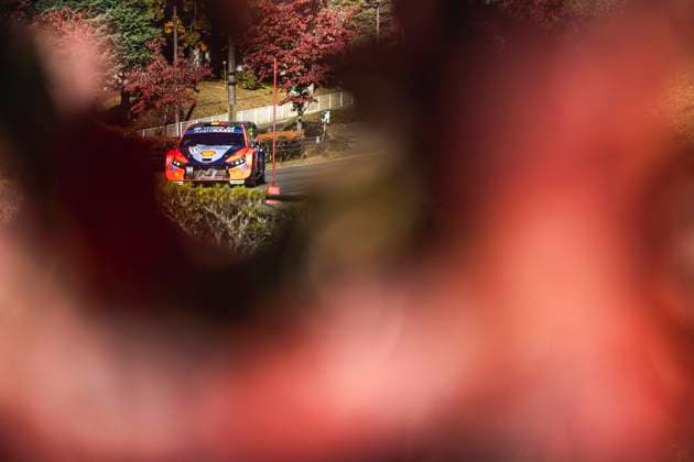 AUTO - WRC, Motorsport Rallye, WM - RALLY JAPAN 2025 01 Thierry NEUVILLE, Martijn WYDAEGHE, Hyundai I20 Rally1, action during the 2025 Rally Japan, 13th round of the 2025 WRC World Rally Car Championship, from November 6 to 9, 2025 at Toyota, Aichi, Japan - ToyotaJapan  Copyright: xNikosxKatikisx