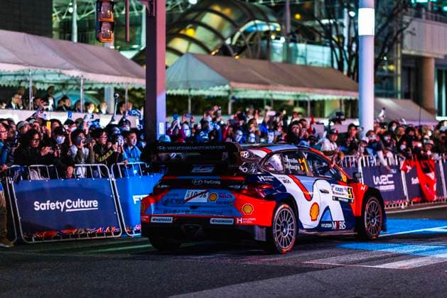 AUTO - WRC, Motorsport Rallye, WM - RALLY JAPAN 2025 01 Thierry NEUVILLE, Martijn WYDAEGHE, Hyundai I20 Rally1, action during the 2025 Rally Japan, 13th round of the 2025 WRC World Rally Car Championship, from November 6 to 9, 2025 at Toyota, Aichi, Japan - ToyotaJapan  Copyright: xNikosxKatikisx