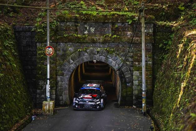 AUTO - WRC, Motorsport Rallye, WM - RALLY JAPAN 2025 18 Takamoto KATSUTA, Aaron JOHNSTON, Toyota GR Yaris Rally1, action during the 2025 Rally Japan, 13th round of the 2025 WRC World Rally Car Championship, from November 6 to 9, 2025 at Toyota, Aichi, Japan - ToyotaJapan  Copyright: xNikosxKatikisx