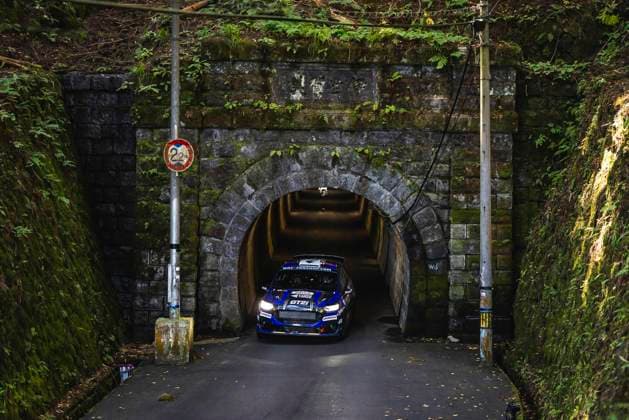 AUTO - WRC, Motorsport Rallye, WM - RALLY JAPAN 2025 36 Ghjuvanni ROSSI, Kylian SARMEZAN, Ford Fiesta Rally3, action during the 2025 Rally Japan, 13th round of the 2025 WRC World Rally Car Championship, from November 6 to 9, 2025 at Toyota, Aichi, Japan - ToyotaJapan  Copyright: xNikosxKatikisx