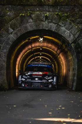 AUTO - WRC, Motorsport Rallye, WM - RALLY JAPAN 2025 18 Takamoto KATSUTA, Aaron JOHNSTON, Toyota GR Yaris Rally1, action during the 2025 Rally Japan, 13th round of the 2025 WRC World Rally Car Championship, from November 6 to 9, 2025 at Toyota, Aichi, Japan - ToyotaJapan  Copyright: xNikosxKatikisx