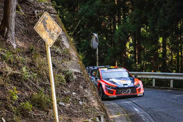 AUTO - WRC, Motorsport Rallye, WM - RALLY JAPAN 2025 01 Thierry NEUVILLE, Martijn WYDAEGHE, Hyundai I20 Rally1, action during the 2025 Rally Japan, 13th round of the 2025 WRC World Rally Car Championship, from November 6 to 9, 2025 at Toyota, Aichi, Japan - ToyotaJapan  Copyright: xNikosxKatikisx