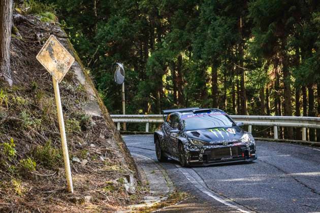 AUTO - WRC, Motorsport Rallye, WM - RALLY JAPAN 2025 20 Oliver SOLBERG, Elliot EDMONDSON, Toyota Yaris Rally2, action during the 2025 Rally Japan, 13th round of the 2025 WRC World Rally Car Championship, from November 6 to 9, 2025 at Toyota, Aichi, Japan - ToyotaJapan  Copyright: xNikosxKatikisx