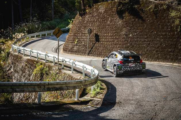 AUTO - WRC, Motorsport Rallye, WM - RALLY JAPAN 2025 20 Oliver SOLBERG, Elliot EDMONDSON, Toyota Yaris Rally2, action during the 2025 Rally Japan, 13th round of the 2025 WRC World Rally Car Championship, from November 6 to 9, 2025 at Toyota, Aichi, Japan - ToyotaJapan  Copyright: xNikosxKatikisx