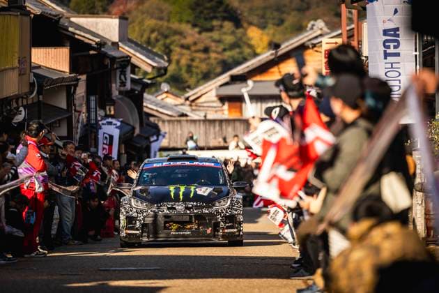 AUTO - WRC, Motorsport Rallye, WM - RALLY JAPAN 2025 20 Oliver SOLBERG, Elliot EDMONDSON, Toyota Yaris Rally2, action during the 2025 Rally Japan, 13th round of the 2025 WRC World Rally Car Championship, from November 6 to 9, 2025 at Toyota, Aichi, Japan - ToyotaJapan  Copyright: xNikosxKatikisx