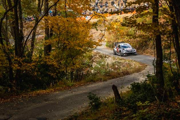 AUTO - WRC, Motorsport Rallye, WM - RALLY JAPAN 2025 33 Elfyn EVANS, Scott MARTIN, Toyota GR Yaris Rally1, action during the 2025 Rally Japan, 13th round of the 2025 WRC World Rally Car Championship, from November 6 to 9, 2025 at Toyota, Aichi, Japan - ToyotaJapan  Copyright: xNikosxKatikisx