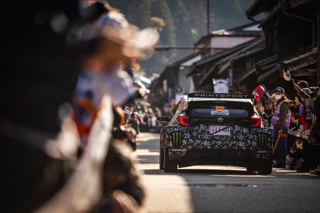 AUTO - WRC, Motorsport Rallye, WM - RALLY JAPAN 2025 20 Oliver SOLBERG, Elliot EDMONDSON, Toyota Yaris Rally2, action during the 2025 Rally Japan, 13th round of the 2025 WRC World Rally Car Championship, from November 6 to 9, 2025 at Toyota, Aichi, Japan - ToyotaJapan  Copyright: xNikosxKatikisx