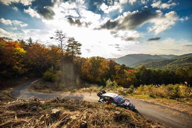 AUTO - WRC, Motorsport Rallye, WM - RALLY JAPAN 2025 18 Takamoto KATSUTA, Aaron JOHNSTON, Toyota GR Yaris Rally1, action during the 2025 Rally Japan, 13th round of the 2025 WRC World Rally Car Championship, from November 6 to 9, 2025 at Toyota, Aichi, Japan - ToyotaJapan  Copyright: xNikosxKatikisx