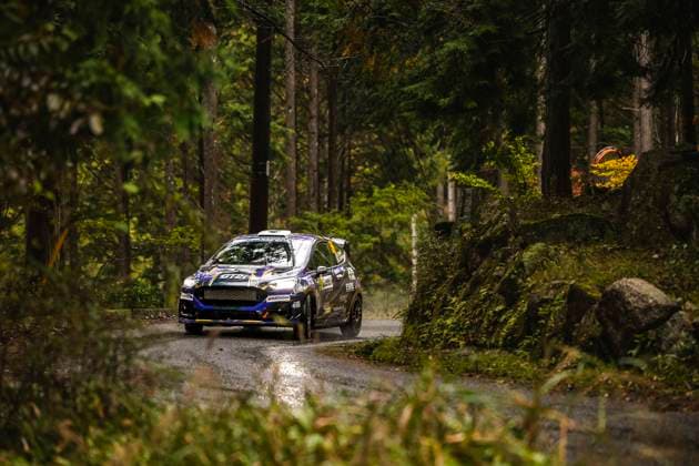 AUTO - WRC, Motorsport Rallye, WM - RALLY JAPAN 2025 36 Ghjuvanni ROSSI, Kylian SARMEZAN, Ford Fiesta Rally3, action during the 2025 Rally Japan, 13th round of the 2025 WRC World Rally Car Championship, from November 6 to 9, 2025 at Toyota, Aichi, Japan - ToyotaJapan  Copyright: xNikosxKatikisx