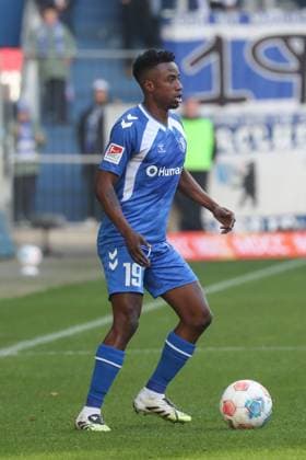 09.11.2025, xgox, Fussball 2. Bundesliga, 1. FC Magdeburg - SC Paderborn 07 emspor, v.l. Lubambo Musonda (Magdeburg, 19) Freisteller, Einzelbild, Ganzkoerper, single frame (DFL DFB REGULATIONS PROHIBIT ANY USE OF PHOTOGRAPHS as IMAGE SEQUENCES and or QUASI-VIDEO) Magdeburg